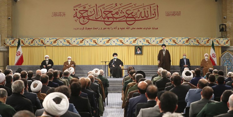 مسئولان نظام و سفیران کشورهای اسلامی با رهبر انقلاب دیدار کردند
