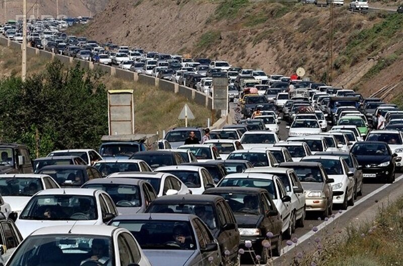 آخرین وضعیت ترافیکی جاده های کشور | ترافیک جاده‌های شمالی ادامه دارد