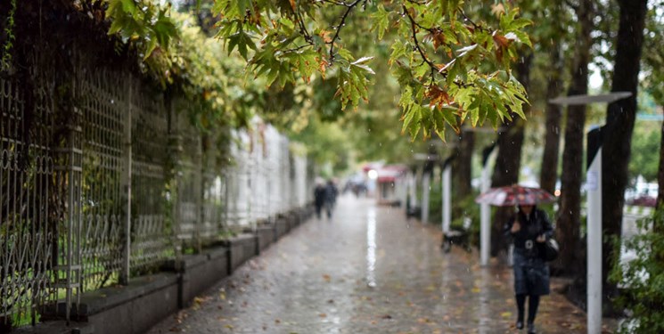 شدت گرفتن بارش باران از ظهر امروز در گلستان