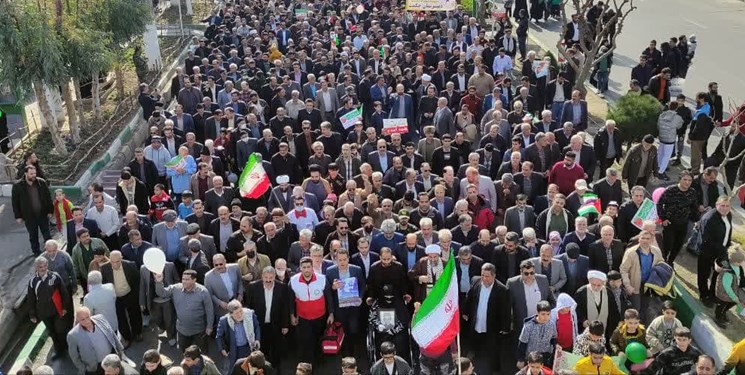 راهپیمایی 22 بهمن در شهرهای مختلف گلستان آغاز شد