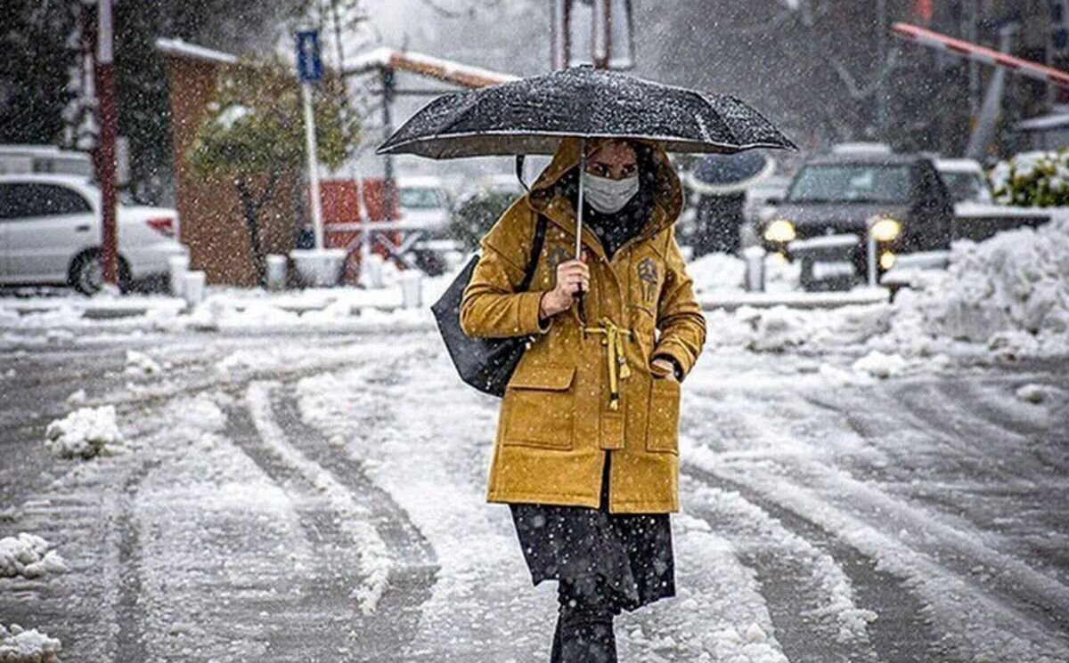 ورود موج بارشی جدید به کشور | بارش شدید برف و باران در این استان‌ها