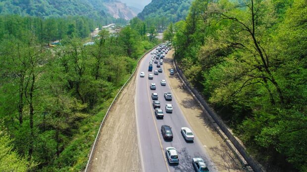 آخرین وضعیت ترافیک در جاده های کشور  | این محورها بارانی است