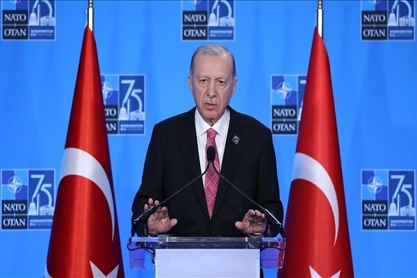 اردوغان:ادامه همکاری ناتو با اسرائیل غیرممکن است/قتل عام بزرگ غزه