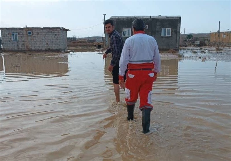 آبگرفتگی منازل در برخی از شهرهای گلستان