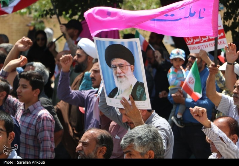 شکوه حضور نمازگزاران در راهپیمایی "خشم و نصر"/هشدار شدیدالحن به اسرائیلیها شکوه حضور نمازگزاران در راهپیمایی "خشم و نصر"/هشدار شدیدالحن به اسرائیلیها