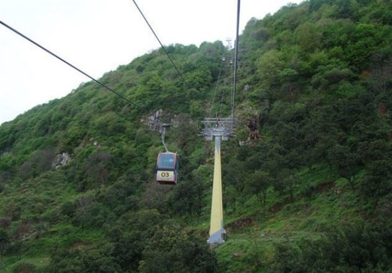 تماشای پارک جنگلی کبودوال با تله کابین