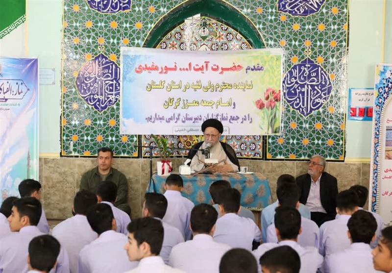 از کاروان صمود تا گرانی؛ پاسخ آیت‌الله نورمفیدی به سئوالات دانش‌آموزان